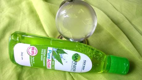 Garnier PureActive Neem Tulsi High Foaming Face Wash Review