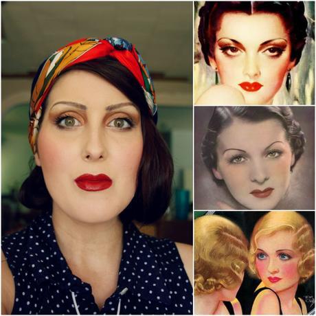 How to: Authentic 1930's Makeup | www.eccentricowl.com