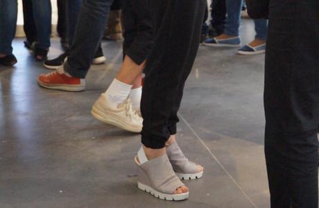 Dear Tourist, I’m totally coveting your WHITE RUBBER SPORT GRIP WEDGES!