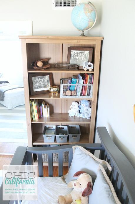 nursery bookshelf