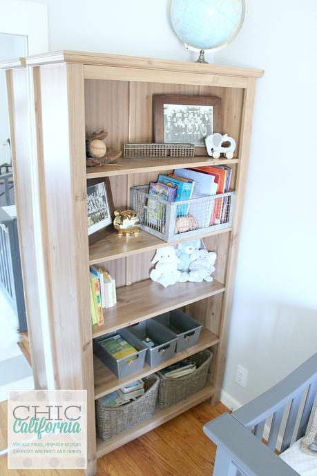 Vintage Style Bookshelf