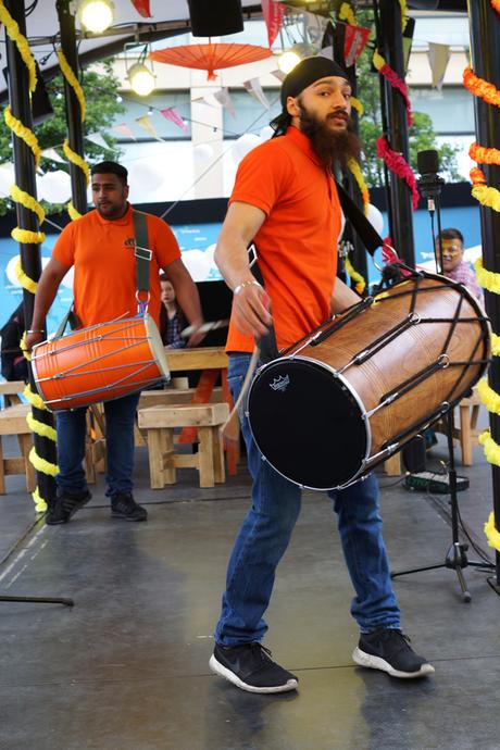 Emirates Hello East Food Festival Newcastle Drumming