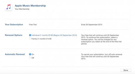 How To Turn Off Automatic Renewal For Apple Music Subscription