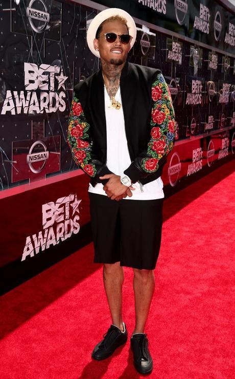 chris brown bet awards 2015