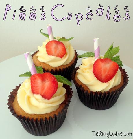 Pimms Cupcakes