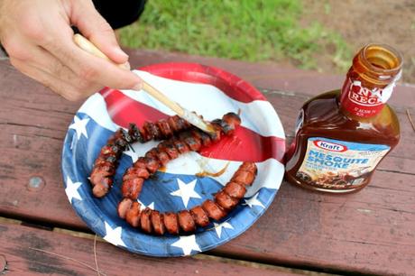 Perfect Fourth of July Menu: BBQ Spiral Hot Dogs and the Easiest Dessert Ever! #FireUpTheGrill #ad