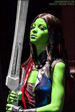 Sara Moni as Gamora (Photo by Firelight Cosplay)