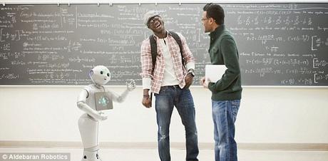 Pepper, the personal robot .... artificial intelligence !!