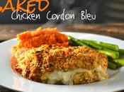 Crunchy Baked Chicken Cordon Bleu