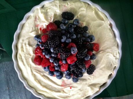 Red, White & Blue No Bake Cheesecake (REPOST)