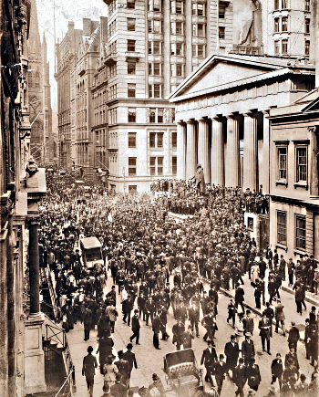 Bank Panic--A.D. 1907 [courtesy Google Images]