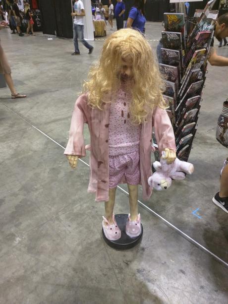 This was a motion controlled zombie child that would run into your feet if you were not looking...