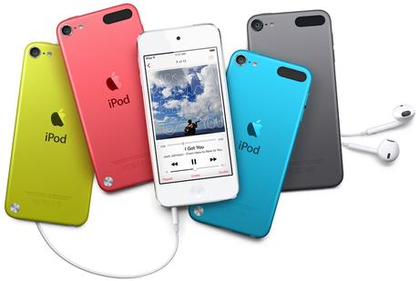iPod Touch 5 different colors