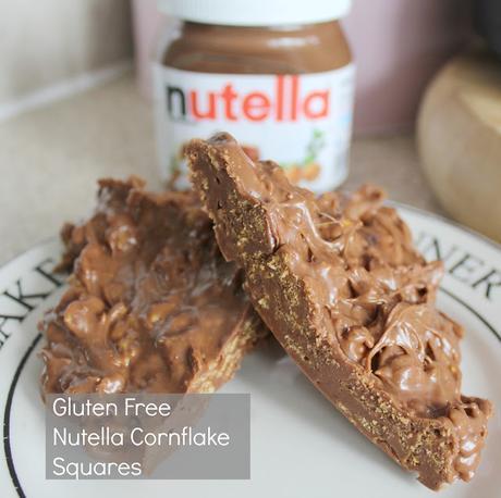 Super Quick Gluten Free Nutella Cornflake Cakes!