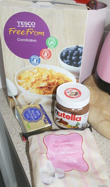 Super Quick Gluten Free Nutella Cornflake Cakes!