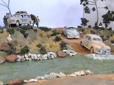 1953 Redex Rally Diorama - finally finished
