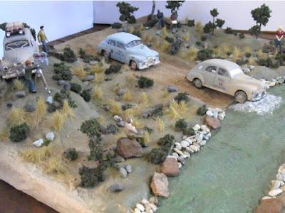 1953 Redex Rally Diorama - finally finished