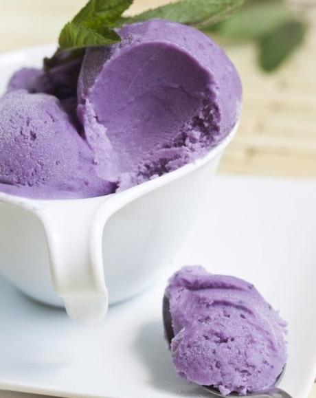 Purple Yam Flavour Ice Cream