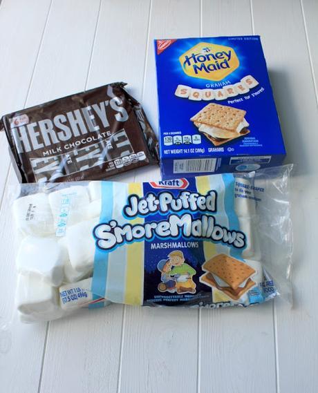 DIY Indoor S'mores Station #LetsMakeSmores #ad