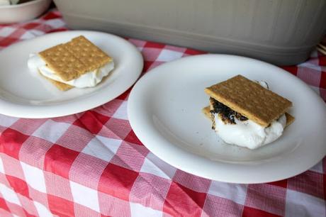 DIY Indoor S'mores Station #LetsMakeSmores #ad