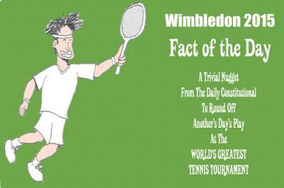 #Wimbledon Fact of the Day 03:07:15