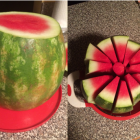 Gigantic Watermelon Slicer Tested