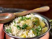 Green Mango-Potato Pulao