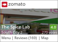 Click to add a blog post for The Spice Lab on Zomato
