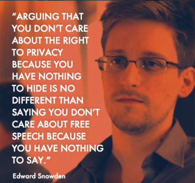 Snowden on Privacy