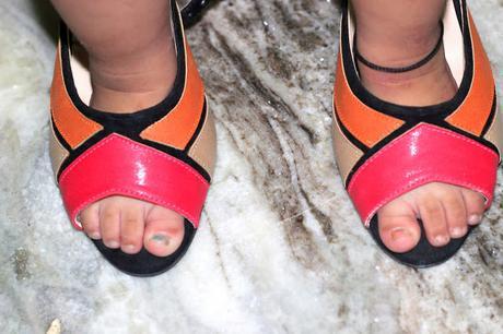 What I Wore | Footin Colour-Block Sandals (Must Buy) 