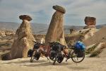 Our bikes at Cappadocia.