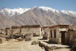 These are the typical Ladakhi houses. The animals lives in the first story, while the humans lives up top.