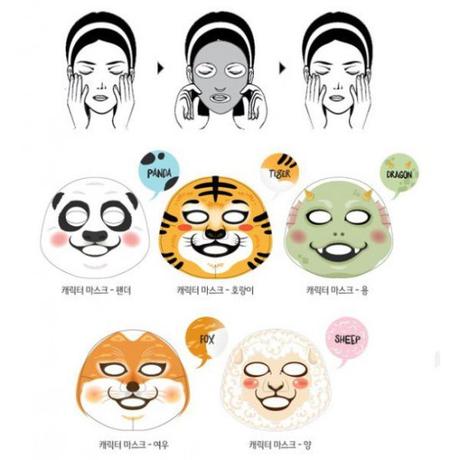 the faceshop character mask sheet 3