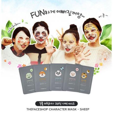 the faceshop character mask sheet 1