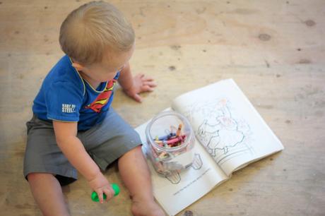 Mom Life: Crayons and Little Boys who Grow Up Too Fast | www.eccentricowl.com