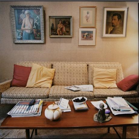 Stefanie Klavens Interior Photograph Gold Living Room