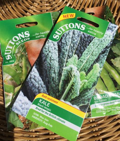 Sutton Seeds Broad Beans and Kale