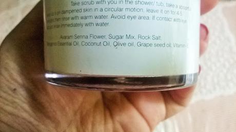 Juicy Chemistry Avarampoo Sena Face Scrub Review