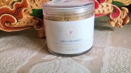 Juicy Chemistry Avarampoo Sena Face Scrub Review