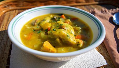 Vegan Chicken and Dumplings