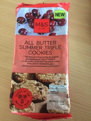 Today's Review: Marks & Spencer Summer Trifle Cookies