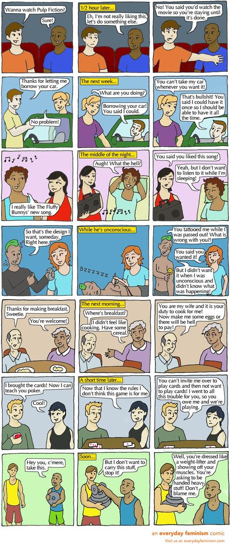 The nature of consent - the Wednesday cartoon.