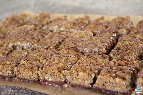 Chocolate Nut Granola Bars