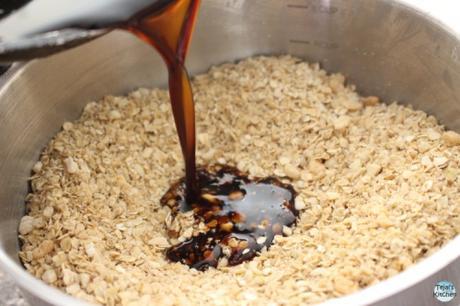 Chocolate Nut Granola Bars