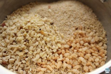 Chocolate Nut Granola Bars