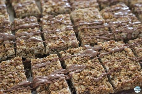 Chocolate Nut Granola Bars
