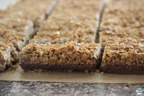 Chocolate Nut Granola Bars