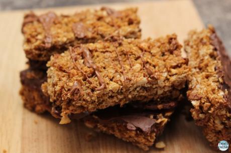 Chocolate Nut Granola Bars