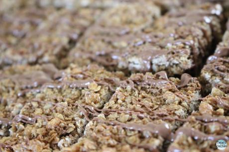 Chocolate Nut Granola Bars