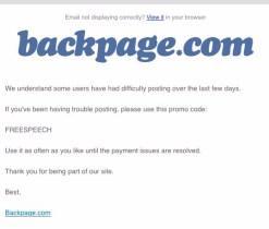 Backpage free